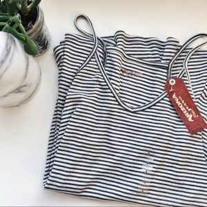 NWT Striped Tank Top